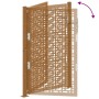 Puerta de jardín diseño en cruz de acero desgastado 105x155 cm de , Puertas de jardín - Ref: Foro24-4101006, Precio: 220,41 €...