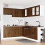 Mueble cocina Porto roble marrón 11 pzas madera contrachapada de , Armarios de cocina - Ref: Foro24-3314938, Precio: 704,39 €...
