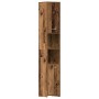 Armario de baño madera de ingeniería envejecida 30x30x183,5 cm de , Muebles de baño - Ref: Foro24-859393, Precio: 92,57 €, De...