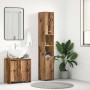 Armario de baño madera de ingeniería envejecida 30x30x183,5 cm de , Muebles de baño - Ref: Foro24-859393, Precio: 92,57 €, De...