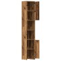 Armario de baño madera de ingeniería envejecida 30x30x183,5 cm de , Muebles de baño - Ref: Foro24-859393, Precio: 92,57 €, De...