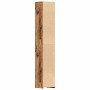Armario de baño madera de ingeniería envejecida 30x30x183,5 cm de , Muebles de baño - Ref: Foro24-859393, Precio: 92,57 €, De...