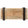 Estante de pared madera maciza de mango 70x33x35 cm de , Almacenamiento para CD y DVD - Ref: Foro24-4017482, Precio: 85,90 €,...