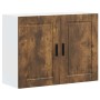 Armario de pared cocina Porto madera ingeniería roble ahumado de , Armarios de cocina - Ref: Foro24-854072, Precio: 76,82 €, ...