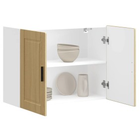 Mueble de pared cocina madera contrachapada Porto roble sonoma de , Armarios de cocina - Ref: Foro24-854070, Precio: 76,96 €,...