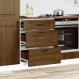Mueble bajo de cocina Kalmar madera ingeniería de roble marrón de , Armarios de cocina - Ref: Foro24-854286, Precio: 110,99 €...