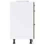 Mueble bajo de cocina Kalmar madera ingeniería de roble marrón de , Armarios de cocina - Ref: Foro24-854286, Precio: 110,99 €...