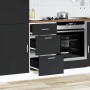 Armario bajo de madera de ingeniería negro 40x46x81,5 cm de , Armarios de cocina - Ref: Foro24-854212, Precio: 87,47 €, Descu...