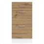 Armario inferior madera ingeniería roble artisan 40x46x81,5 cm de , Armarios de cocina - Ref: Foro24-854219, Precio: 94,84 €,...