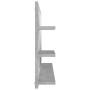 Espejo de baño madera contrachapada gris hormigón 90x10,5x45 cm de vidaXL, Tocadores de baño - Ref: Foro24-805019, Precio: 42...