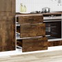 Mueble bajo de cocina Kalmar de madera ingeniería roble ahumado de , Armarios de cocina - Ref: Foro24-854284, Precio: 111,38 ...