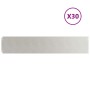 Bordes para césped 30 uds 20x103 cm acero inoxidable de , Ribetes y bordes para jardín - Ref: Foro24-860164, Precio: 212,50 €...
