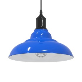 Lámpara colgante regulable en altura E27 oscuro brillante Ø31cm de , Lámparas - Ref: Foro24-4103436, Precio: 32,28 €, Descuen...