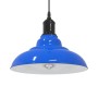 Lámpara colgante regulable en altura E27 oscuro brillante Ø31cm de , Lámparas - Ref: Foro24-4103436, Precio: 32,28 €, Descuen...