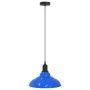 Lámpara colgante regulable en altura E27 oscuro brillante Ø31cm de , Lámparas - Ref: Foro24-4103436, Precio: 32,28 €, Descuen...