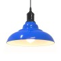 Lámpara colgante regulable en altura E27 oscuro brillante Ø31cm de , Lámparas - Ref: Foro24-4103436, Precio: 32,28 €, Descuen...