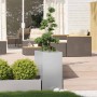 Jardinera 40x80x80 cm de acero galvanizado de , Maceteros y jardineras - Ref: Foro24-860778, Precio: 77,20 €, Descuento: %