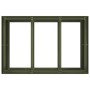 Jardinera acero verde oliva 120x80x80 cm de , Maceteros y jardineras - Ref: Foro24-860790, Precio: 123,98 €, Descuento: %