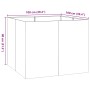 Jardinera oxidada 100x100x80 cm acero corten de , Maceteros y jardineras - Ref: Foro24-860828, Precio: 154,52 €, Descuento: %