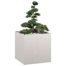 Jardinera 80x80x80 cm acero inoxidable de , Maceteros y jardineras - Ref: Foro24-860784, Precio: 165,66 €, Descuento: %