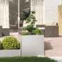 Jardinera 80x80x80 cm acero inoxidable de , Maceteros y jardineras - Ref: Foro24-860784, Precio: 165,66 €, Descuento: %