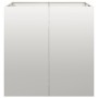 Jardinera 80x80x80 cm acero inoxidable de , Maceteros y jardineras - Ref: Foro24-860784, Precio: 165,66 €, Descuento: %
