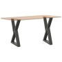 Patas de mesa de comedor 2 uds acero antracita 50x(72-73,3) cm de , Patas para mesas - Ref: Foro24-4012718, Precio: 101,66 €,...