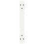 Patas para mesa de centro 2unidades acero blanco 60x(30-31,3)cm de , Patas para mesas - Ref: Foro24-4012689, Precio: 73,42 €,...