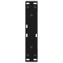 Patas para mesa de centro 2 unidades acero negro 40x(30-31,3)cm de , Patas para mesas - Ref: Foro24-4012680, Precio: 70,25 €,...