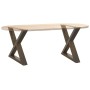 Patas mesa de centro 2 uds acero natural 60x(42-43,3) cm acero de , Patas para mesas - Ref: Foro24-4012711, Precio: 82,95 €, ...