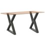 Patas para mesa de comedor 2uds antracita acero 70x(72-73,3) cm de , Patas para mesas - Ref: Foro24-4012726, Precio: 132,20 €...