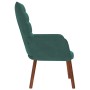 Sillón de relax de terciopelo verde oscuro de , Sillones - Ref: Foro24-4016812, Precio: 114,31 €, Descuento: %