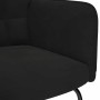 Silla mecedora de terciopelo negro de , Mecedoras - Ref: Foro24-4016838, Precio: 110,44 €, Descuento: %