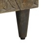 Mueble de TV madera maciza de mango negro 80x33x46 cm de , Muebles TV - Ref: Foro24-4017809, Precio: 84,17 €, Descuento: %