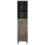 Mueble de baño madera maciza de mango 38x33x160 cm de , Muebles de baño - Ref: Foro24-4017814, Precio: 152,68 €, Descuento: %