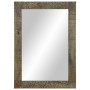 Espejo de baño madera maciza mango 50x2,5x70 cm de , Muebles de baño - Ref: Foro24-4017823, Precio: 70,16 €, Descuento: %