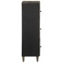 Aparador alto madera maciza de mango 40x33x110 cm de , Aparadores - Ref: Foro24-4017821, Precio: 127,28 €, Descuento: %