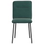 Sillas de comedor 2 unidades terciopelo verde oscuro de , Sillas de comedor - Ref: Foro24-4101211, Precio: 85,96 €, Descuento: %