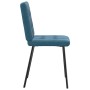 Sillas de comedor 2 unidades terciopelo azul de , Sillas de comedor - Ref: Foro24-4101067, Precio: 82,29 €, Descuento: %