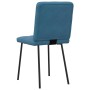 Sillas de comedor 2 unidades terciopelo azul de , Sillas de comedor - Ref: Foro24-4101067, Precio: 82,29 €, Descuento: %