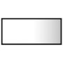 Espejo de baño LED acrílico negro brillo 90x8,5x37 cm de vidaXL, Tocadores de baño - Ref: Foro24-804933, Precio: 48,59 €, Des...