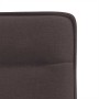 Sillas de comedor 2 unidades tela marrón oscuro de , Sillas de comedor - Ref: Foro24-4101224, Precio: 104,31 €, Descuento: %
