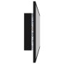 Espejo de baño LED acrílico negro brillo 90x8,5x37 cm de vidaXL, Tocadores de baño - Ref: Foro24-804933, Precio: 48,59 €, Des...