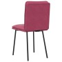 Sillas de comedor 2 unidades terciopelo rojo tinto de , Sillas de comedor - Ref: Foro24-4101314, Precio: 88,08 €, Descuento: %