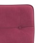 Sillas de comedor 2 unidades terciopelo rojo tinto de , Sillas de comedor - Ref: Foro24-4101314, Precio: 88,08 €, Descuento: %