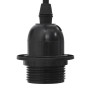Lámpara colgante con 6 portalámparas E27 metal negro de , Lámparas - Ref: Foro24-4103455, Precio: 38,99 €, Descuento: %