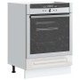 Mueble de horno Kalmar alto brillo blanco madera reconstituida de , Armarios de cocina - Ref: Foro24-853519, Precio: 75,95 €,...