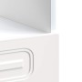 Mueble de horno Kalmar alto brillo blanco madera reconstituida de , Armarios de cocina - Ref: Foro24-853519, Precio: 75,95 €,...