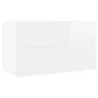 Mueble de lavabo madera de ingeniería blanco 80x38,5x45 cm de vidaXL, Muebles de baño - Ref: Foro24-804752, Precio: 66,08 €, ...