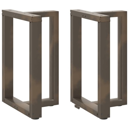 Patas mesa comedor forma T 2uds acero natural 50x35x(72-73)cm de , Patas para mesas - Ref: Foro24-4013051, Precio: 126,93 €, ...